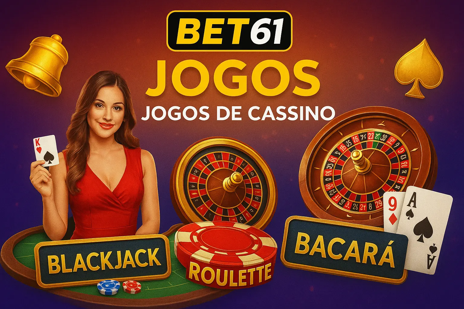 Jogos de cassino online inovadores e emocionantes na BET61