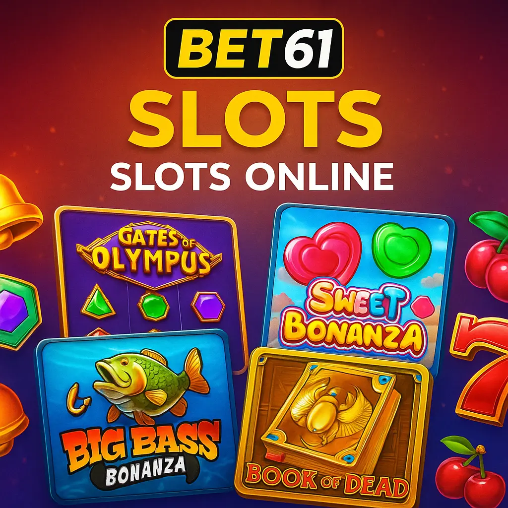 Explore o mundo das slot machines no BET61 Casino